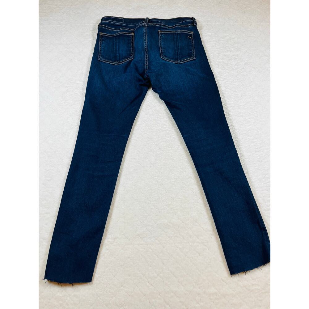 rag & bone Dark Blue Straight Leg Jeans